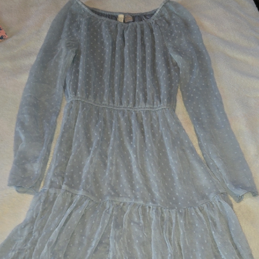 Divided Sz2 Babydoll Dress Fairy Kawaii Girly Vampy Romantic Twilight Rare Find! - Picture 12 of 16
